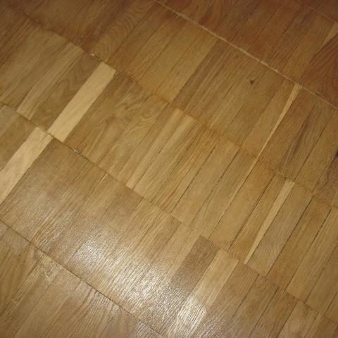 Результат циклевки паркета